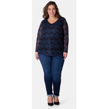Camasa  Blue Dimara cu Madeira