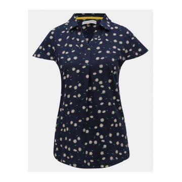 Camasa cu maneci scurte si model floral