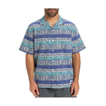 Camasa cu model geometric Global Heat