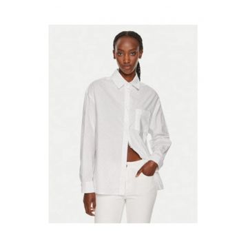 Camasa dama -  alb - casual - 100% viscoza -