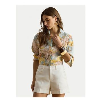 Camasa dama -  casual - multicolor - 100% in - maneca lunga -