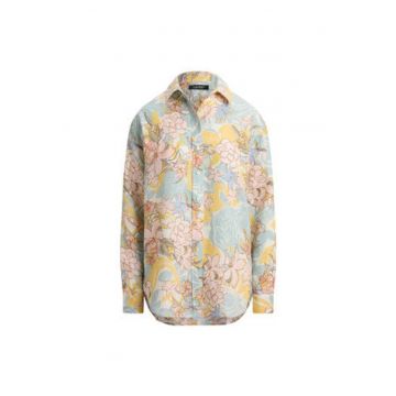 Camasa dama -  casual - multicolor - 100% in - maneca lunga -