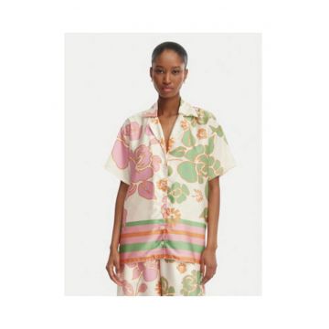 Camasa dama -  multicolor - Alb/Multicolor