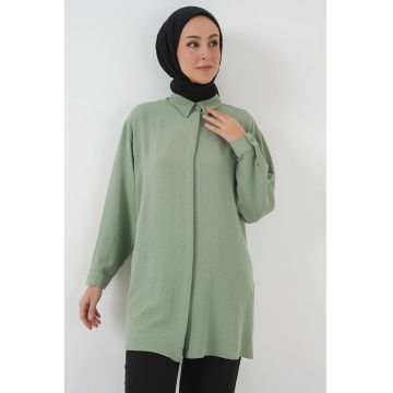 Camasa dama -  Verde pin