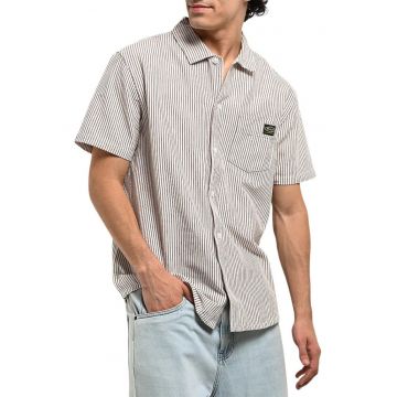 Camasa din bumbac cu model in dungi