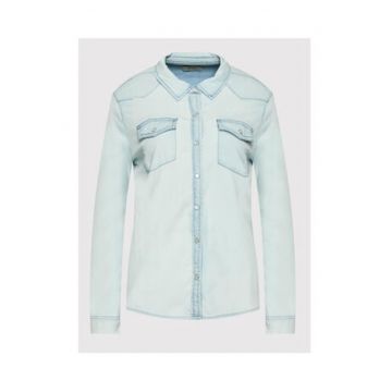Camasa din denim cu capse