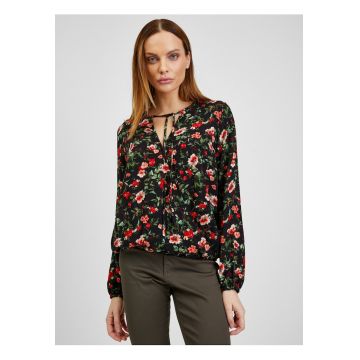 Camasa lejera cu imprimeu floral Milosc