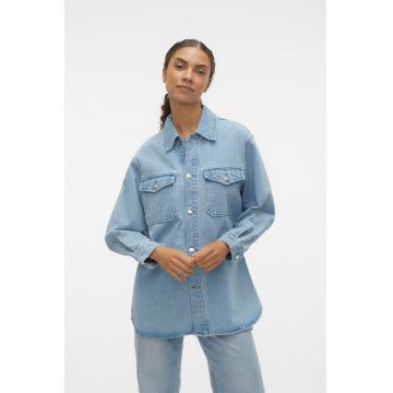 Camasa lejera de denim - Albastru deschis