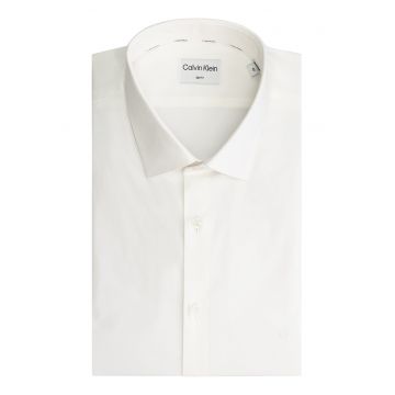 Camasa slim fit uni - Alb