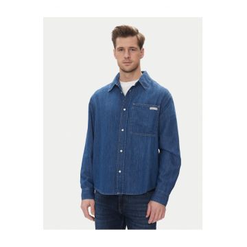 Camasa barbati  denim - Albastru