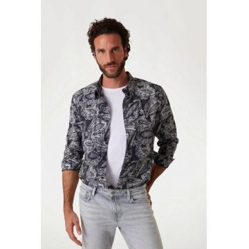 Camasa barbati  M5RH40 L INTL Gri