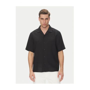 Camasa barbati  negru - 100% bumbac