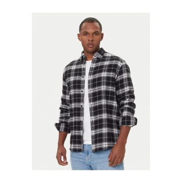 Camasa barbati  negru - bumbac -