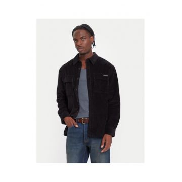 Camasa barbati  negru - bumbac
