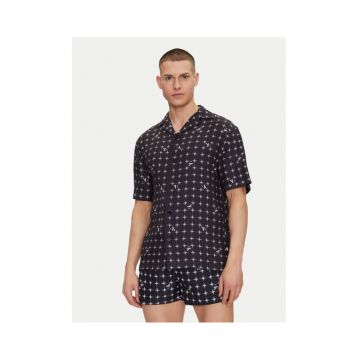 Camasa Barbati -  Swimwear - Negru - 100% viscoza - Negru