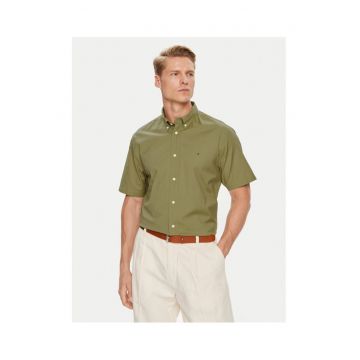 Camasa barbati  verde - bumbac -