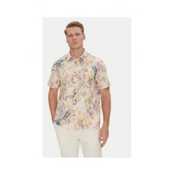 Camasa cu maneca scurta si model floral