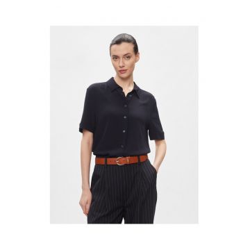Camasa dama  bleumarin -
