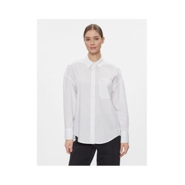 Camasa de dama  alb - simpla