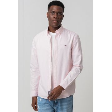 Camasa Oxford cu croiala regular-fit - Roz pastel