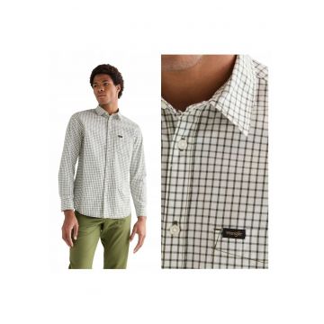 Camasa Barbati -  1 Pkt Shirt - XL INTL - Alb - Bumbac - Design Clasic Casual - Ideal Pentru Uz Zilnic - Material Premium Confortabil - Inchidere Cu Nasturi - Croiala Regular Fit