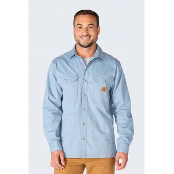 Camasa barbati  model Newcastle Jac - Relaxed Fit - material elastic - albastru
