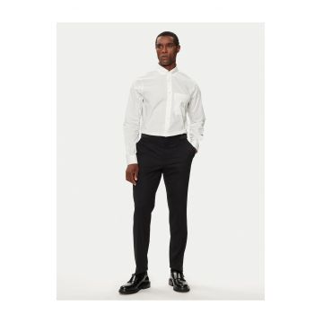 Camasa barbati -  slim fit - ecru - bumbac -