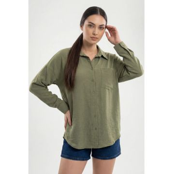 Camasa dama -  in - Verde/Kaki