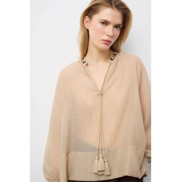 Camasa  De Dama Bej 003571238