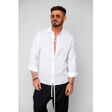 Camasa din 100% In de plaja White 20765 - Alb optic