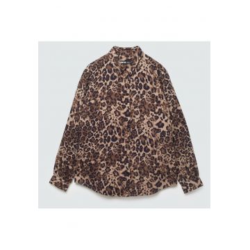 Camasa lejera cu animal print Salmana 804